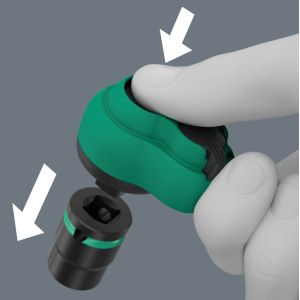 Wera zestaw kluczy nasadowych Zyklop Comfort grzechotka 3/8 cala 8100 SB