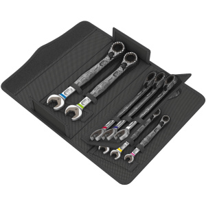 Wera klucze płasko-oczkowe z grzechotką i przełącznikiem Joker 6001 Set 11 sztuk