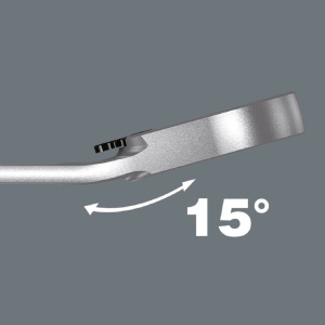 Wera klucze płasko-oczkowe z grzechotką i przełącznikiem Joker 6001 Set 11 sztuk