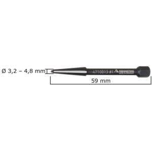 Rennsteig 471 001 3 wykrętak do urwanych śrub M5-M6 gwint lewy-prawy