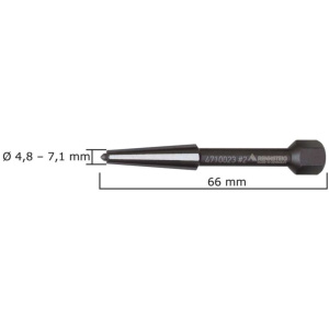 Rennsteig 471 002 3 wykrętak do urwanych śrub M8-M10 gwint lewy-prawy
