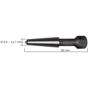 Rennsteig 471 004 3 wykrętak do urwanych śrub M12-M16 gwint lewy-prawy
