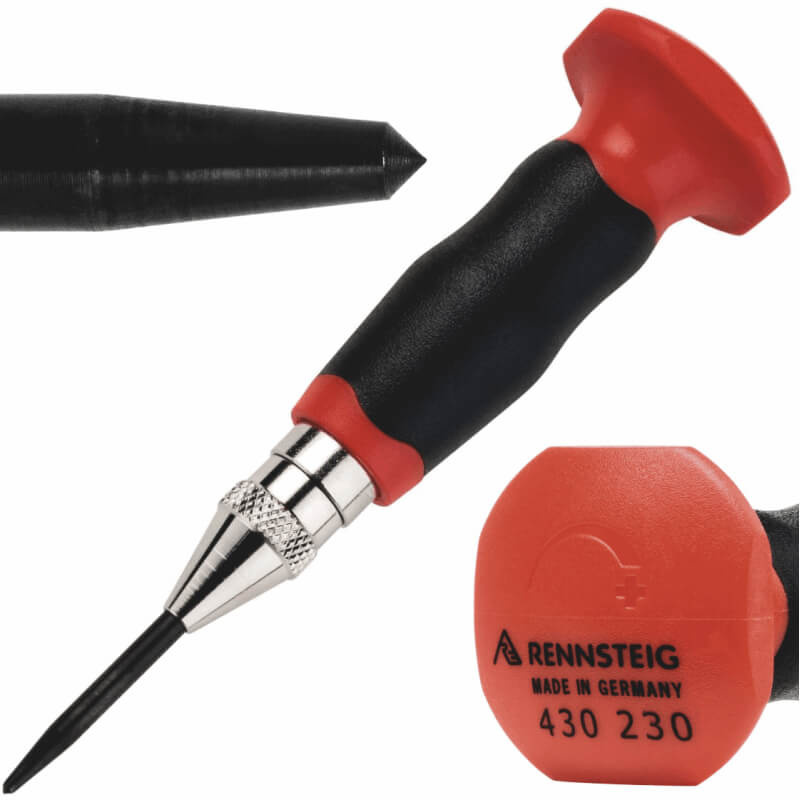 Rennsteig 430 230 punktak automatyczny z regulowaną siłą uderzenia 60-130 N