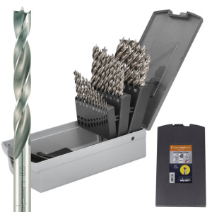 Alpen Timber Twist KP 25 – wiertła do drewna 1–10 mm HSS | Narzędzia MagMar