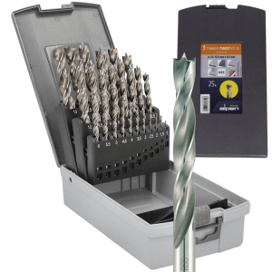Alpen Timber Twist KP 25 – wiertła do drewna 1–10 mm HSS | Narzędzia MagMar