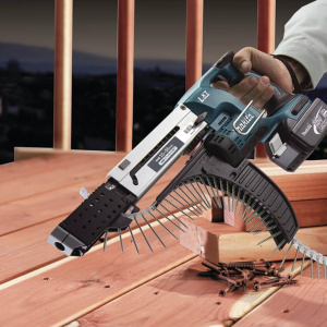 MAKITA DFR550Z wkrętarka z magazynkiem do karton gipsu 18 V