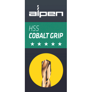 Wiertło kobaltowe 4 mm Alpen DIN 338 HSS-Co | Narzędzia MagMar