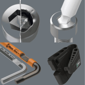 WERA 3950/9 imbus Hex-Plus Multicolour Stainless 1 ze stali nierdzewnej 9 sztuk