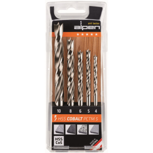 Alpen zestaw wierteł kobaltowych HSS Cobalt PCTM 4–10 mm, 5 sztuk | Narzędzia MagMar