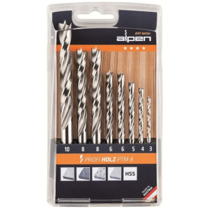 Alpen zestaw wierteł kobaltowych HSS Cobalt PCTM 3–10 mm, 8 sztuk | Narzędzia MagMar