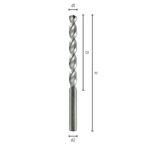 Wiertło kobaltowe 10,2 mm Alpen DIN 338 HSS-Co | Narzędzia MagMar