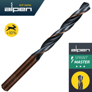 Wiertło do metalu 5 mm Alpen DIN 338 HSS | Narzędzia MagMar