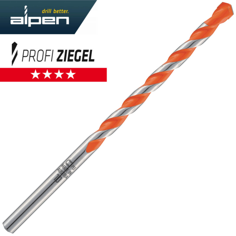 Wiertło do cegły 4 mm Alpen Profi Ziegel | Narzędzia MagMar