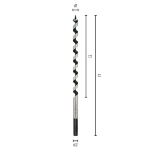 Wiertło śrubowe do drewna 22x460 mm Alpen Form Lewis | Narzędzia MagMar