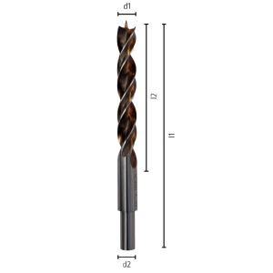 Wiertło do drewna 12 mm Alpen Timber Twist HSS | Narzędzia MagMar