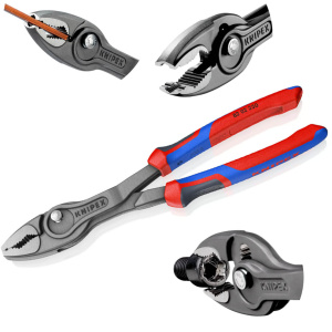 KNIPEX 82 02 250 szczypce zaciskowe przednie TwinGrip®