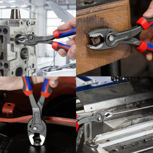 KNIPEX 82 02 150 szczypce zaciskowe przednie TwinGrip®