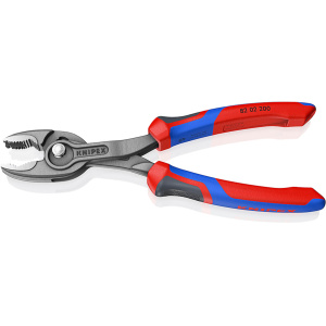 KNIPEX 82 02 200 szczypce zaciskowe przednie TwinGrip Nowy model KNIPEXTEND