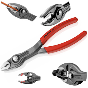 KNIPEX 82 01 150 szczypce nastawne czołowe TwinGrip®