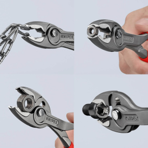 KNIPEX 82 01 250 Szczypce nastawne czołowe TwinGrip®
