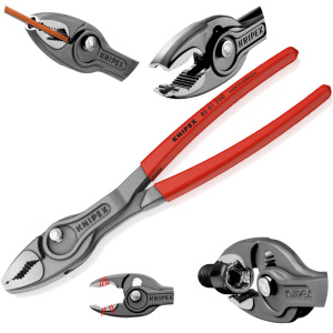 KNIPEX 82 01 250 Szczypce nastawne czołowe TwinGrip®
