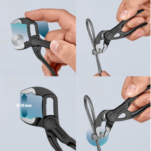 KNIPEX 87 00 100 Cobra® mini szczypce nastawne do rur 100 mm