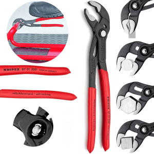 KNIPEX 87 01 250 Cobra® szczypce hydrauliczne nastawne do rur