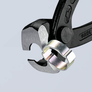 Knipex 10 99 I220 Szczypce do zacisków uszowych, cęgi czołowe 220 mm
