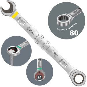 Wera klucz płasko-oczkowy z grzechotką 10 mm Joker 6000