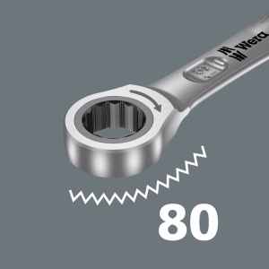 Wera klucz płasko-oczkowy z grzechotką 19 mm Joker 6000